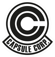 the capsule corp. logo